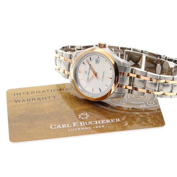 CARL F.BUCHERER Manero Auto Date 00.10911.07.13.21 Automatic Ladies Watch_883785 main image 4